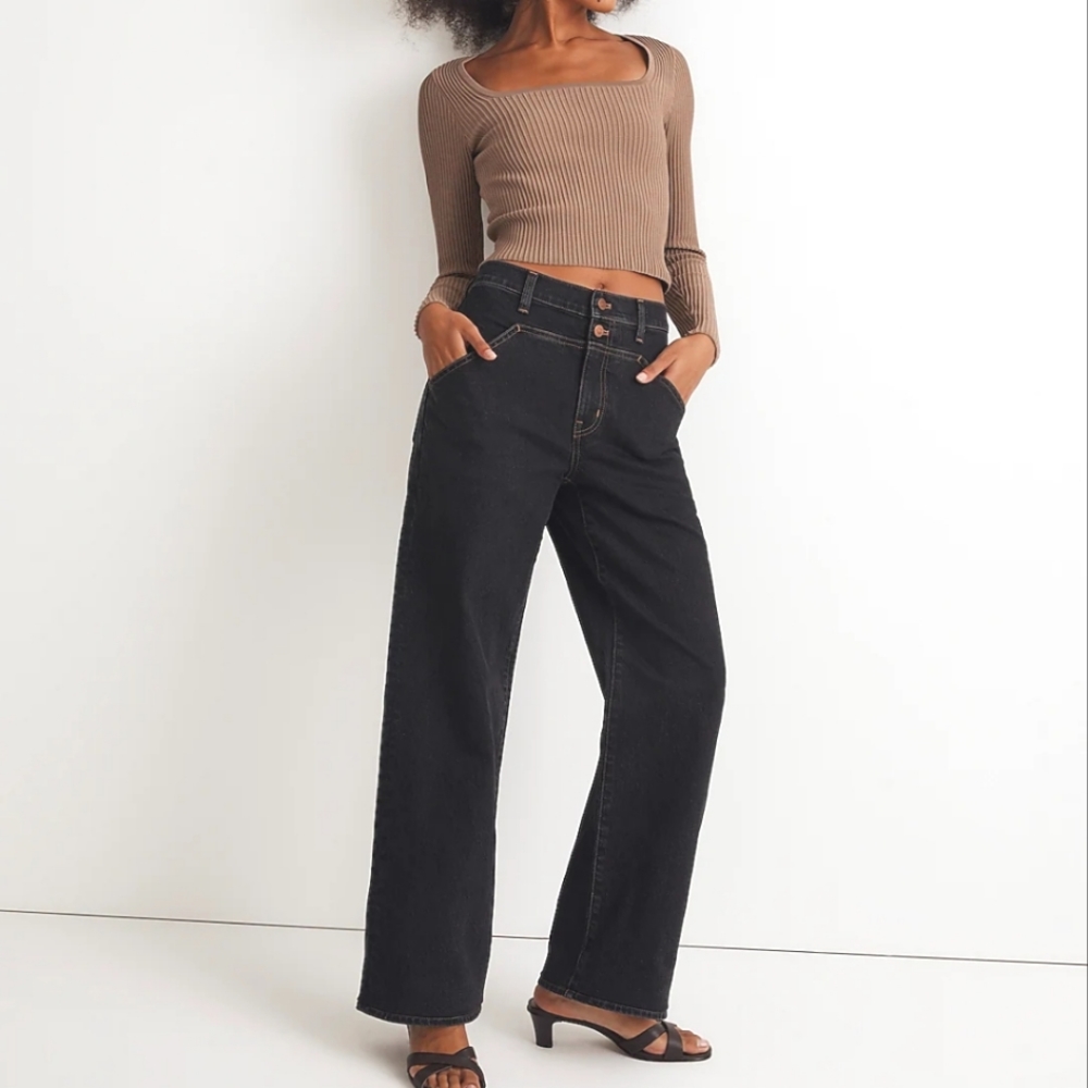 Madewell Vintage Wide-Leg Jean -Yoke Edition